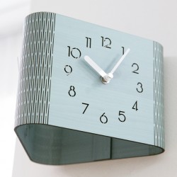 Mandelda creative wall clock for living room, modern minimalist double-sided seat clock, clock for table