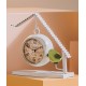 Creative silent clock decor, tabletop simple clock, kids and bedroom ornament