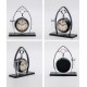Creative silent clock decor, tabletop simple clock, kids and bedroom ornament