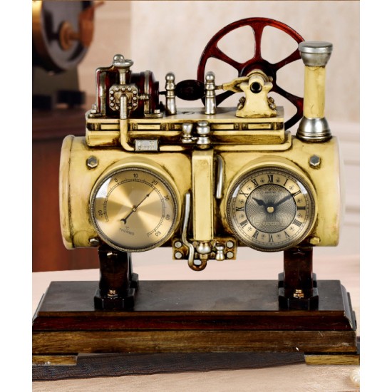 A nostalgic clock for the living room, office and study desk, ideal for a birthday gift choice
