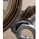 European style silent table clock Home decoration retro bedside clock