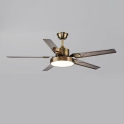 Fan lamp, restaurant, living room, strong wind silent ceiling fan lamp, new commercial fan lamp