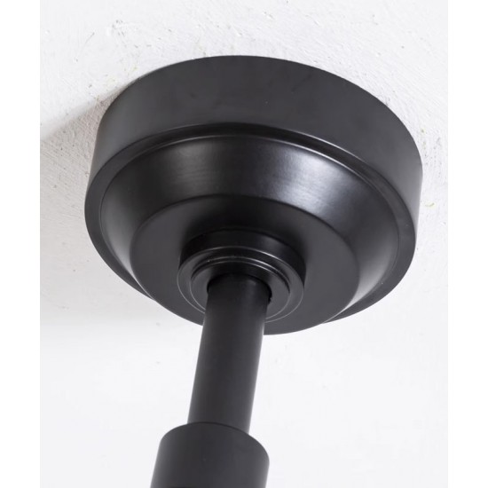 American industrial small ceiling fan lamp, home fan lamp for restaurant living room
