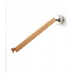 Artistic solid wood LED wall lamp, a versatile lighting fixture for living room and bedroom