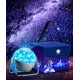 Night light with sky projection for the room, Starry Sky Projector Lamp Children Toys Starry Sky Romantic Atmosphere Galaxy Ceiling 