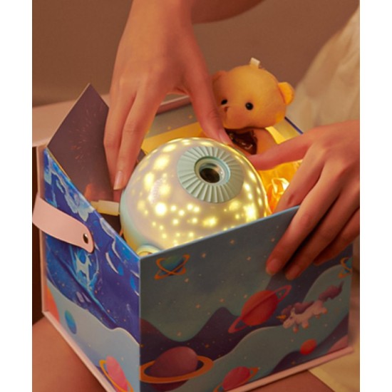 Night light with sky projection for the room, Starry Sky Projector Lamp Children Toys Starry Sky Romantic Atmosphere Galaxy Ceiling 