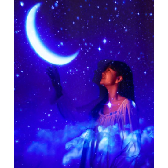 Night light with sky projection for the room, Starry Sky Projector Lamp Children Toys Starry Sky Romantic Atmosphere Galaxy Ceiling 