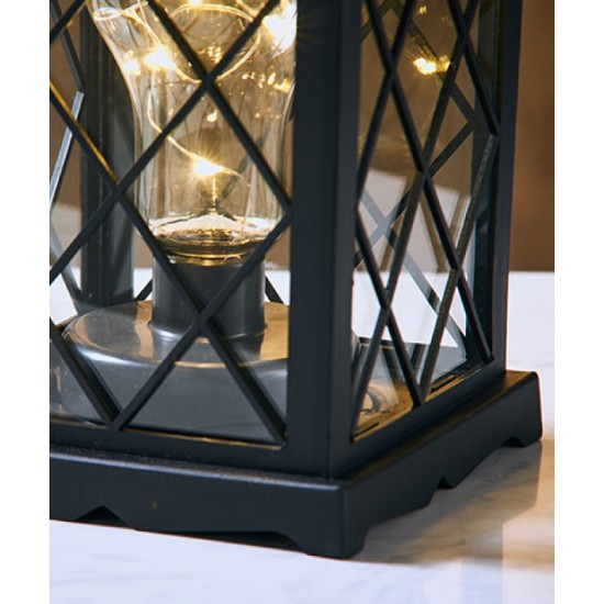 Decorative table lamp for living room in retro style, decorative lamp ornament for bedroom, simple home decor