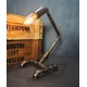 Decorative table lamp in retro style Creative loft-style plumber robot, table lamp, lamp gift, coffee bar decorative industrial lamp, eye protection creative water pipe robot