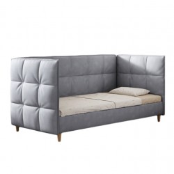 Square children's bed, simple mattress for soft, comfortable and quality sleep