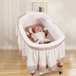 New wet baby crib, mosquito repellent crib for newborns, the crib can move up and down to calm and sleep the baby