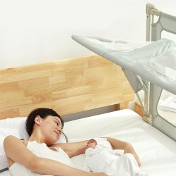 Crib baby bed, multi-function small bed for newborns, portable installable safety bed