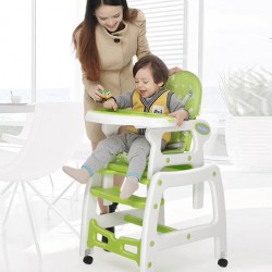 Multifunctional plastic kids dining chair, dining table for babies, kids chair and table
