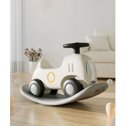 Baby rocking horse, small rocking horse car toy, safe toy car as a birthday gift for babies