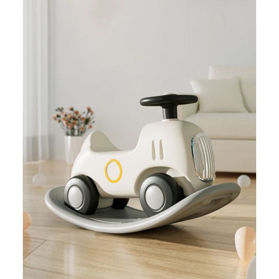 Baby rocking horse, small rocking horse car toy, safe toy car as a birthday gift for babies
