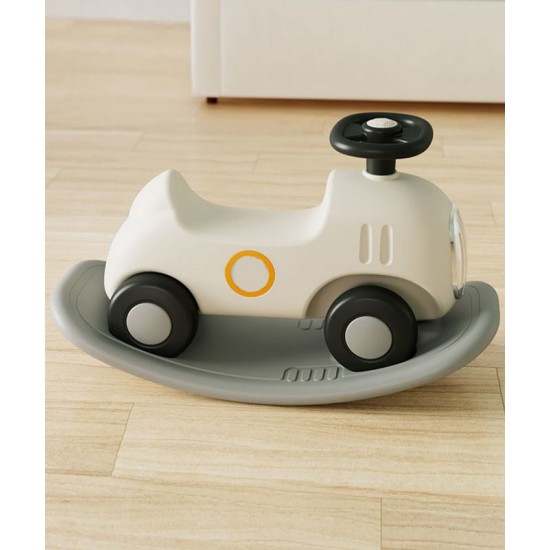 Baby rocking horse, small rocking horse car toy, safe toy car as a birthday gift for babies