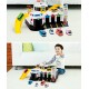 Adventure zone interactive toy car set with animated series characters for boys, various toy bus set that will make children happy