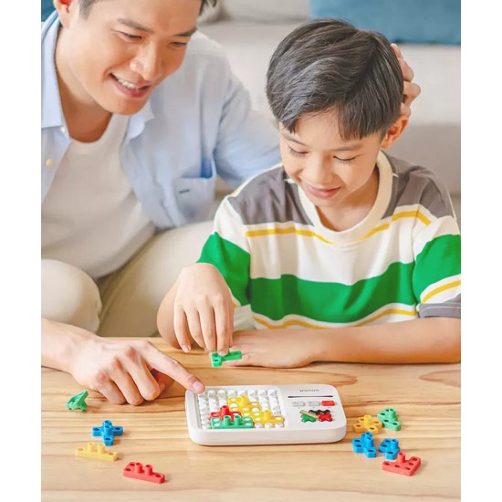 Empower learning and problem-solving, building blocks stacking toy, an intelligence developer puzzle	