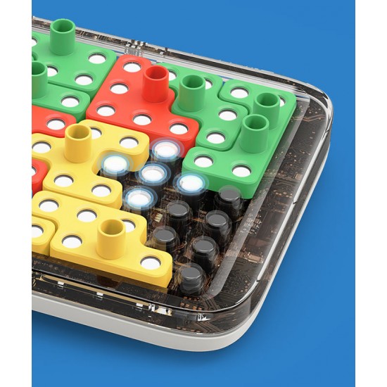 Empower learning and problem-solving, building blocks stacking toy, an intelligence developer puzzle	
