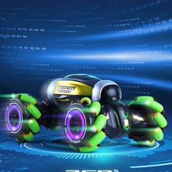 Four-wheel racing car toy, a car toy that brings your imagination to life with a large-sized remote control toy for kids