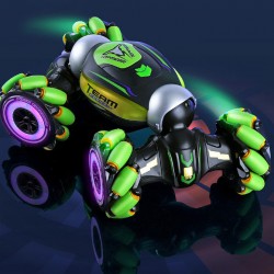 Four-wheel racing car toy, a car toy that brings your imagination to life with a large-sized remote control toy for kids