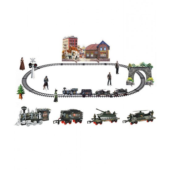Discover dreamy journeys with the toy train and classic electric train toy set
