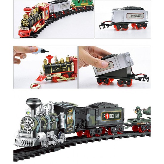 Discover dreamy journeys with the toy train and classic electric train toy set