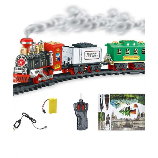 Discover dreamy journeys with the toy train and classic electric train toy set