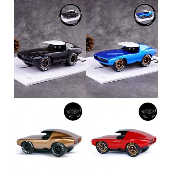 Delightful exploration for little ones, toy car with window decoration, perfect for babies