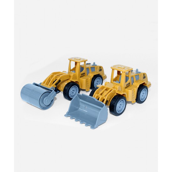 Electric remote control toy car for boys, flatbed trailer with forklift, car transporter garbage transport truck