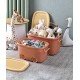 Toy storage basket, plastic toy storage box, large baby toys storage basket, portable box