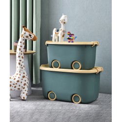 Toy storage basket, plastic toy storage box, large baby toys storage basket, portable box
