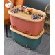 Toy storage basket, plastic toy storage box, large baby toys storage basket, portable box