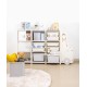 Portable wardrobe, car-shaped wardrobe, children toy storage cabinet, large capacity wardrobe