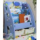 Children's plastic bookshelf, picture book storage shelf, kindergarten shelf, multi-layer simple bookcase