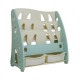 Children's plastic bookshelf, picture book storage shelf, kindergarten shelf, multi-layer simple bookcase