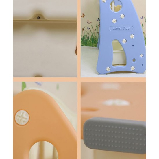 Children's plastic bookshelf, picture book storage shelf, kindergarten shelf, multi-layer simple bookcase