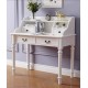American retro solid wood desk, computer desk with bookcase combination, children's study desk, bedroom table