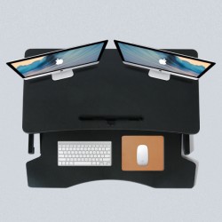 Folding laptop table, Movable standing lifting table, office desk laptop folding 