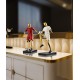 A beautiful decoration for a boys desk and bookshelves can also be used for work, office and living room