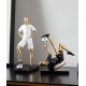 A beautiful decoration for a boys desk and bookshelves can also be used for work, office and living room