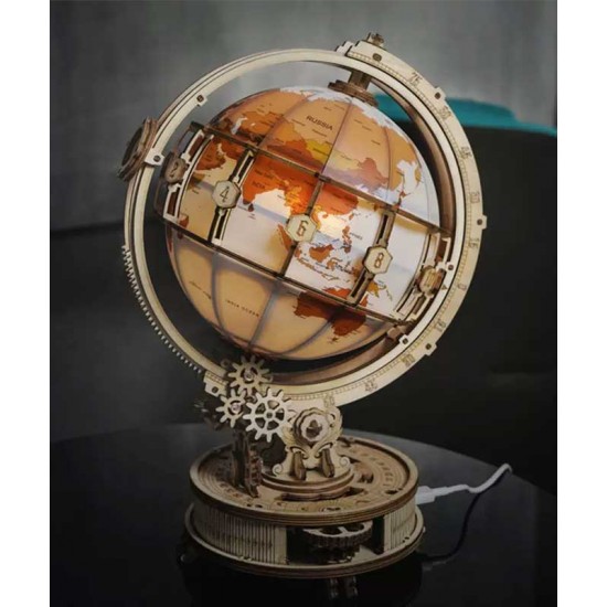 Alarm clock in the form of a motorcycle for a nostalgic style, Clock as decor, old-fashioned atmosphere in the house