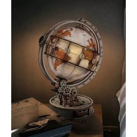 Alarm clock in the form of a motorcycle for a nostalgic style, Clock as decor, old-fashioned atmosphere in the house