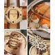 Alarm clock in the form of a motorcycle for a nostalgic style, Clock as decor, old-fashioned atmosphere in the house
