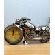 Alarm clock in the form of a motorcycle for a nostalgic style, Clock as decor, old-fashioned atmosphere in the house