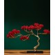 Handmade desktop wealth income symbol decor for home, Citrine fortune tree ornament entrance wine, decoration hand crafts 