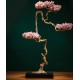 Handmade desktop wealth income symbol decor for home, Citrine fortune tree ornament entrance wine, decoration hand crafts 