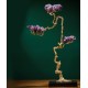 Handmade desktop wealth income symbol decor for home, Citrine fortune tree ornament entrance wine, decoration hand crafts 