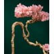 Handmade desktop wealth income symbol decor for home, Citrine fortune tree ornament entrance wine, decoration hand crafts 