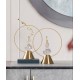 Everyday desktop decor for the living room, light luxury transparent gourd ornaments, porch decoration